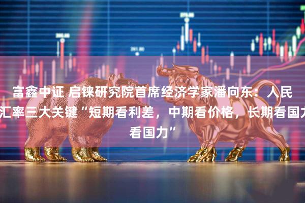 富鑫中证 启铼研究院首席经济学家潘向东：人民币汇率三大关键“短期看利差，中期看价格，长期看国力”